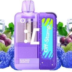 Off Stamp X-Cube Crystal 35k Puffs Kit {Blue Razz Grape Ice}