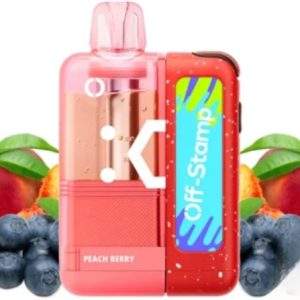 Off Stamp X-Cube Crystal Disposable Kit | 35K Puffs {Peach Berry}