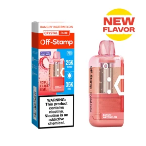 Off-Stamp X-Cube Crystal 35K Puffs Pod {Bangin' Watermelon}