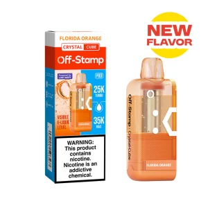 Off-Stamp X-Cube Crystal 35K Puffs Pod {Florida Orange}