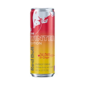 Red Bull Winter 2025 Edition Energy Drink - 8.4 fl oz {Fuji Apple & Ginger}