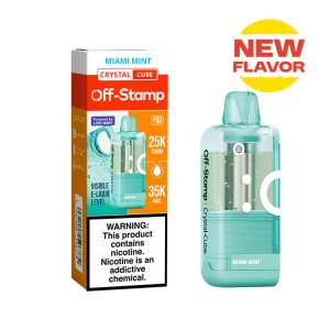 Off-Stamp X-Cube Crystal 35K Puffs Pod {Miami Mint}