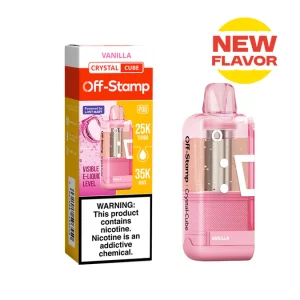 Off-Stamp X-Cube Crystal 35K Puffs Pod {Vanilla}