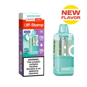 Off-Stamp X-Cube Crystal 35K Puffs Pod {Winter Mint}