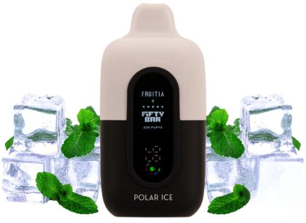 Fifty Bar Disposable Vape | 20K Puffs {Polar Ice}