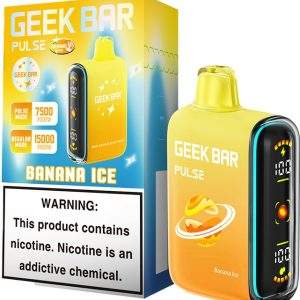 Geek Bar Pulse 15000 Disposable Vape {Banana Ice}