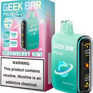 Geek Bar Pulse 15000 Disposable Vape {Strawberry Kiwi}