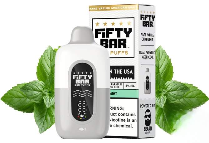 dry herb vape best Fifty Vape Flavors Fifty Bar 6500 Puffs Disposable Vape All Flavors – Apvs
