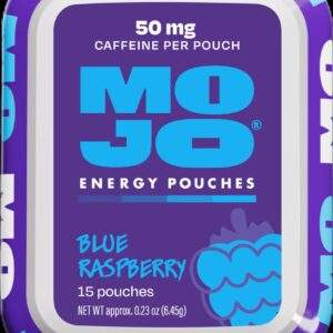 Mojo Energy Pouches 50mg {Blue Raspberry}