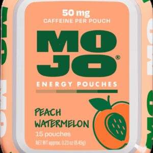 Mojo Energy Pouches 50mg {Peach Watermelon}