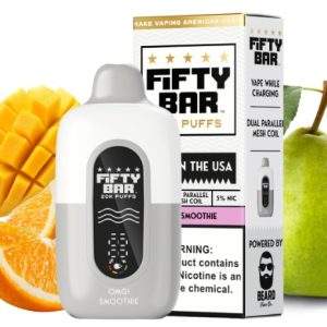 Fifty Bar Disposable Vape | 20K Puffs {OMG Smoothie}
