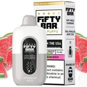 Fifty Bar Disposable Vape | 20K Puffs {Watermelon Patch}