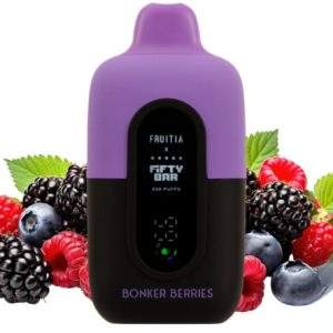 Fifty Bar Disposable Vape | 20K Puffs {Bonker Berries}