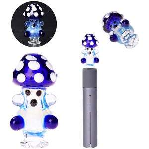 2" Pivot Compatible Attachment - Silver Fumed Mushroom