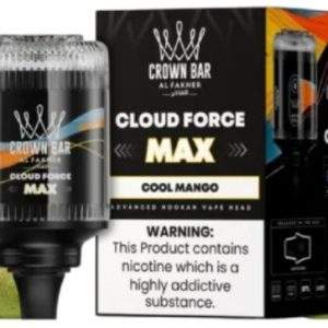 Al Fakher Crown Bar Cloud Force Max 50k Puffs {Cool Mango}
