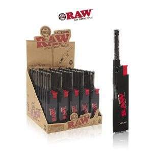 Raw Extendo Black Lighter
