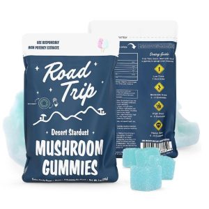 Road Trip Desert Stardust Mushroom Gummies {Cotton Candy}