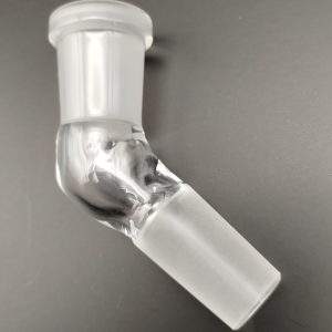 Glass Adapter 14mm 45 Degree Angle Male to Female Adapter Connector