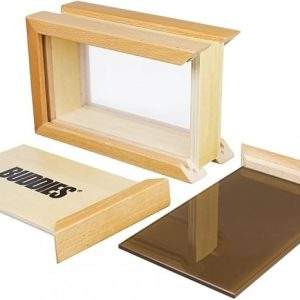 Buddies Wooden Pollen Sifter Storage Box {Medium}