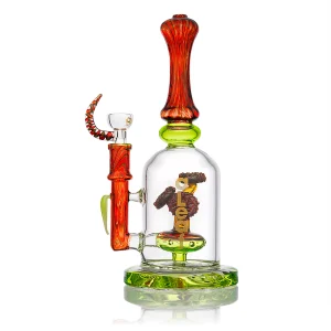WaterPipe 10" Rafiki's Pace With Tree Perc {Red}