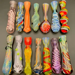 4″ Glass One Hitter Pipe
