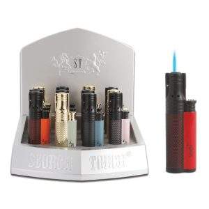 Scorch Torch Single Torch 90 Degree With Cigar Punch {61717}