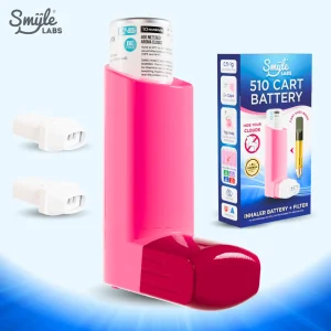 Smyle Labs Inhaler 510 Cart Battery {Pink}