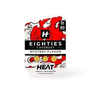 Straight Heat Eighties 7-Hydroxy Chewable Tablets Mystery Flavor 80mg Per Tablet 3 PK