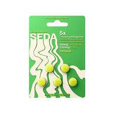 SEDA 5ct 7OH Chewable Tabs Natural 50mg Per Tablets