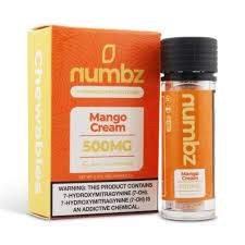 Numbz 7-Hydroxymitragynine Chewable Tablets Mango Cream 50mg Per Tablet