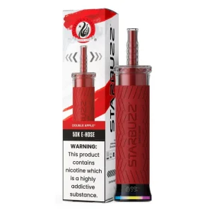 Starbuzz 50K E-Hose Hookah 6% Disposable {40ml} 50k puffs {Double Apple}