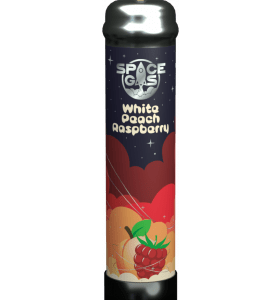 Space Gas Organic European 750G - White Peach Raspberry
