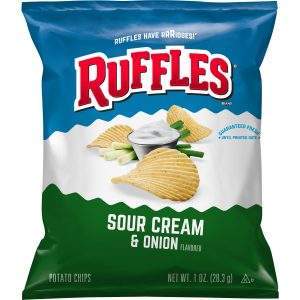 Ruffles, Cheddar & Sour Cream Flavored