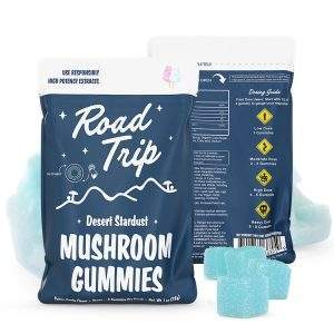 Road Trip Desert Stardust Mushroom Gummies 2CT  {Cotton Candy}