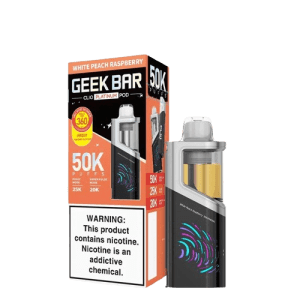 Geek Bar CLIO Platinum 50K Disposable Pod Only {White Peach Raspberry}