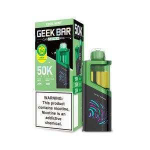 Geek Bar CLIO Platinum 50K Disposable Pod Only {Cool Mint}