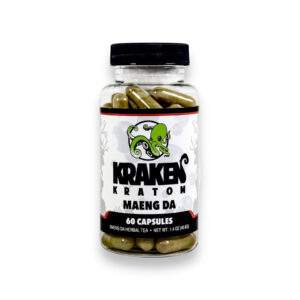 Kraken Kratom Capsules Maeng Da 60ct