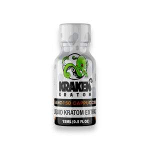 Kraken Kratom Liquid Extract Nano 150 Cappuccino 15ml 150mg
