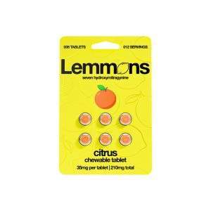 Lemmons Seven Hydroxymitragynine 7-OH 35mg Tablets {Citrus}
