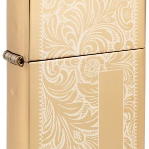 Zippo Venetian High Polish Brass Lighter