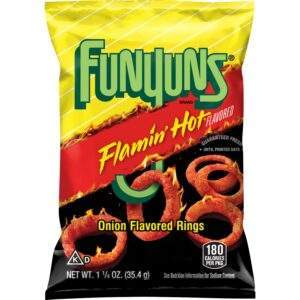 Funyuns Flamin' Hot:Onion Flavored Rings