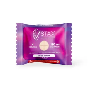 7 Stax 7 Hydroxymitragynine Tablets Mixed Berry 80mg Per Tablet