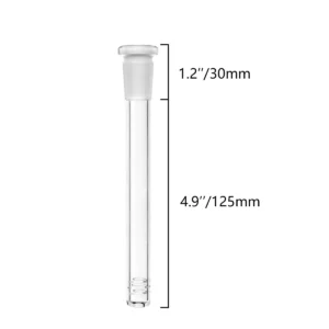 18 Diffuse Hole Downstem 18mm-14mm 5 Inches