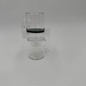 14mm Tree To Honeycomb Perc Ash Catcher {Smoke Gray}