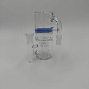 14mm Tree To Honeycomb Perc Ash Catcher {Baby Blue}