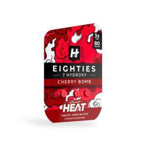 Straight Heat Eighties 7-Hydroxy Chewable Tablets Cherry Bomb 80mg Per Tablet 3 PK