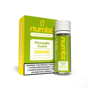 Numbz 7-Hydroxymitragynine Chewable Tablets Pineapple Guava 50mg Per Tablet