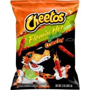 Cheetos, Crunchy, Flamin' Hot Limon Flavored