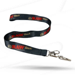 RAW Black Smokers Lanyard with Key Holder