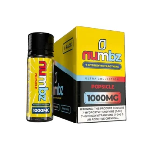 Numbz 7-Hydroxymitragynine Chewable Tablets Popsicle 100mg Per Tablet 1000MG